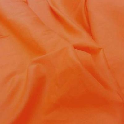 Popeline coton orange 