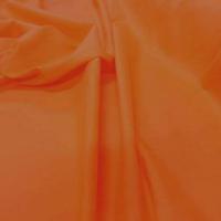 Popeline coton orange 2