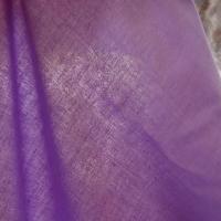 Popeline coton teinte glycine 2