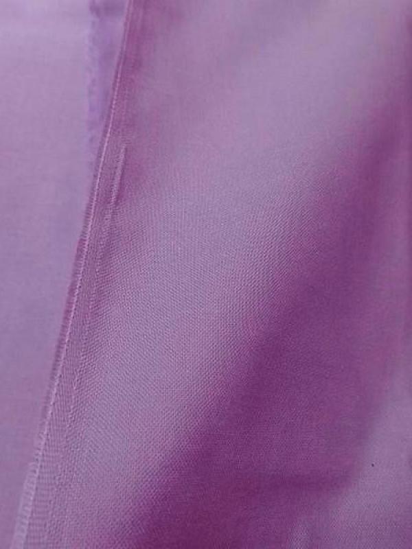 Popeline coton teinte glycine 3 