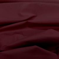 Popeline coton uni ton bordeaux