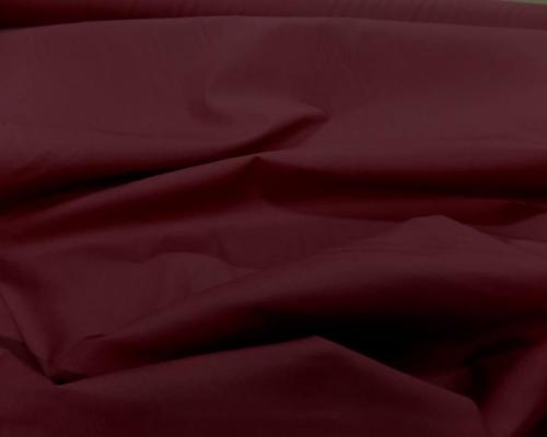 Popeline coton uni ton bordeaux0