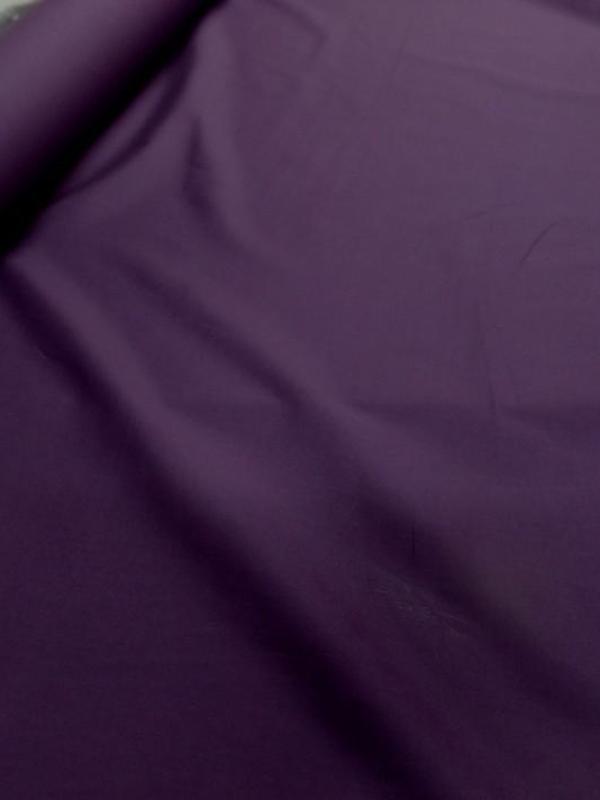 Popeline coton uni ton violet