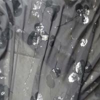 Résille gris argentée 04