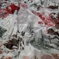 Resille alexandrie rouge blanc noir 4