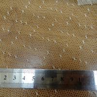 Resille blanc casse a plumetis 2 