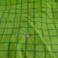 Résille carreaux vert anis 01