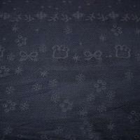 Resille dentelle lycra avec embases anthracite 1 