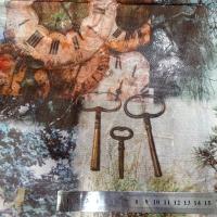 Resille extensible motif foret et horloge 3 