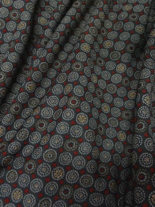 Resille gris fonce motif pyjama vintage 