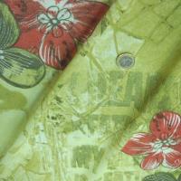 Resille lycra fleurs de cosmos et ecritures 2