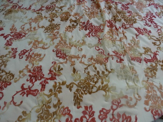 Résille lycra floquée chair 1