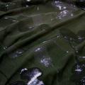 Resille lycra kaki feuillage argente 1 