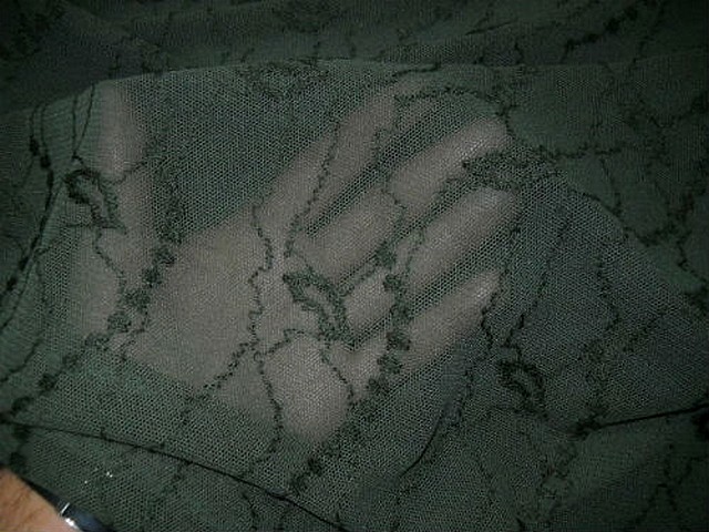 Resille lycra kaki fonce surbrodee 1