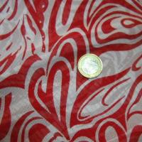 Resille lycra motif cachemire stylise blanc rouge 3 