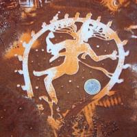 Resille lycra shiva teintes brun citrouille 3