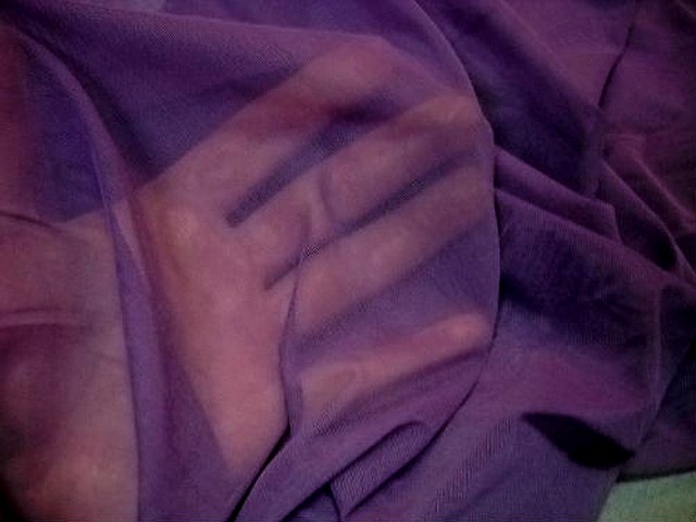 Resille lycra violet persan 1