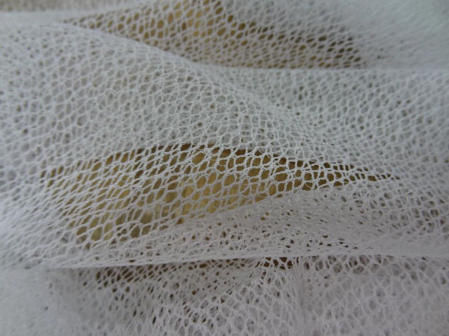 Resille maille filet blanche 3