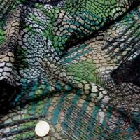 Resille semi transparente motifs en applique 3