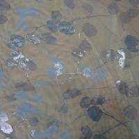 Resille teinte beurre feuillage argente 1