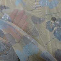 Resille teinte beurre feuillage argente 2 