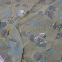 Resille teinte beurre feuillage argente 3 