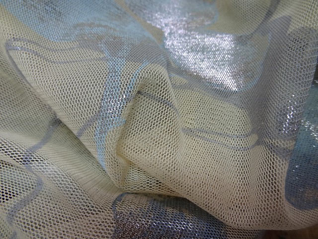 Resille teinte beurre feuillage argente 4