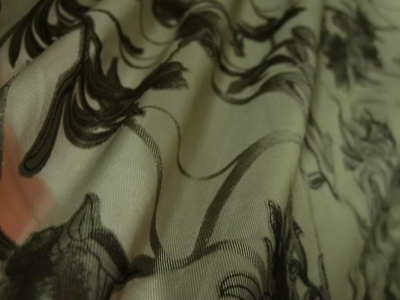 Resille tres fine kaki aspect devore 1