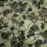 Resille tres fine kaki aspect devore 2