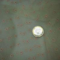 Resille vert d eau broderies saumon 1 