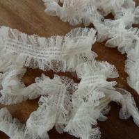 Ruban 4 elastiques resille blanc casse 1