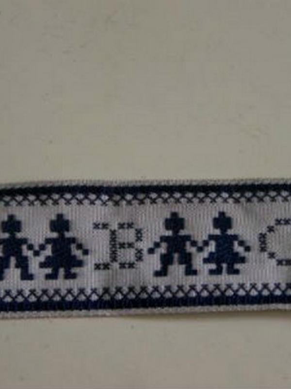 Ruban abc blanc bleu marine 2 