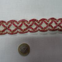Ruban bijoux fuchsia dore 2 