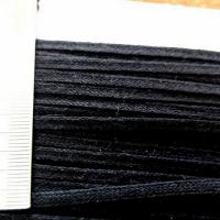 Ruban coton noir 3 mm 2 