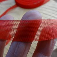 Ruban de resille rouge hermes 12 mm 3 