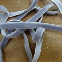 Ruban de velours elastique lavande clair 1