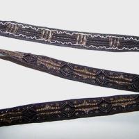 Ruban eclat vieil or et noir 2