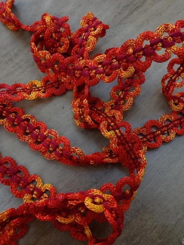 Ruban red pepper elastique 1