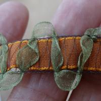 Ruban trianon rouille et vert meleze 2