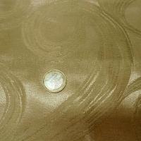 Satin a volutes faconne or pale 2 