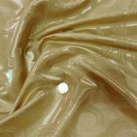 Satin a volutes faconne or pale 3 