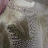 Satin ameublement damas classique beige bronze clair 1