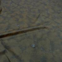 Satin ameublement motif fondu gris et beige dore 1