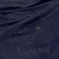 Satin bleu cobalt motif fleur de lis xl 2 