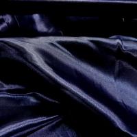 Satin bleu marine poly 2 