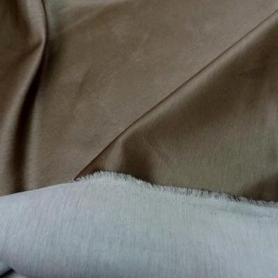 Satin coton epais marron glace 1 