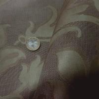 Satin damasse faconne taupe 2 