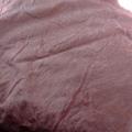Satin de soie fin vieux rose avec applications de velours 1