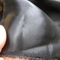 Satin de soie noire 1 