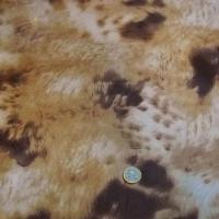 Satin doublure motif fourrure animale 1 